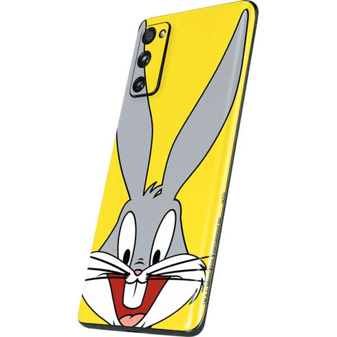 Looney Tunes Bugs Bunny Zoomed In Galaxy S20 Fan Edition Skin
